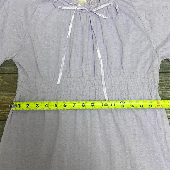 NWT Whispers Long Nightgown Women’s Large Prairie Feminine Maxi Gown Cottagecore - Picture 14 of 16